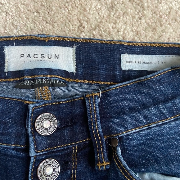🔹2 for $30🔹Pacsun Button-up Jeggings - Picture 3 of 4